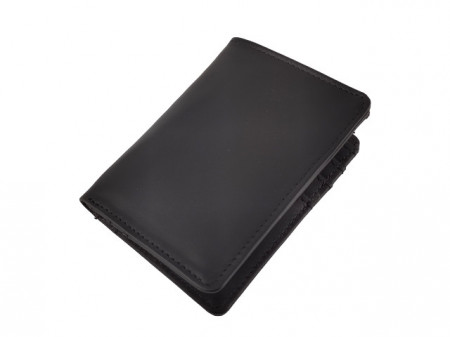 100% kožni minimalistički novčanik crni - Img 2