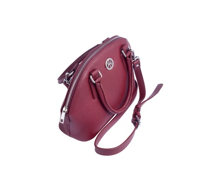 Bordo elegantna ženska torba od prirodne kože Dalia - Img 4