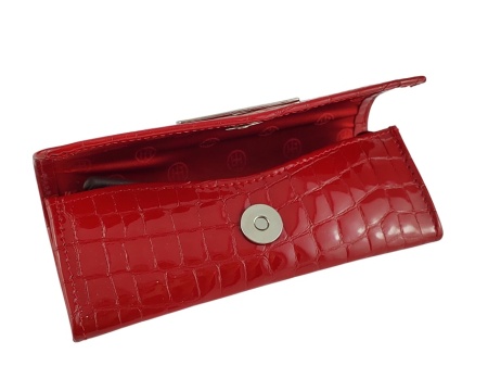 Crvena kroko ženska kožna futrola za naočare - Img 5
