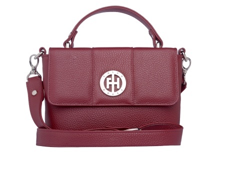 Ženska bordo kožna torbica sa ručkom Fado - Img 6