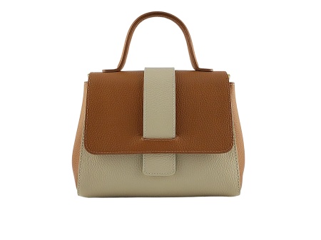 Ženska kožna torbica „City Chic” – camel bež - Img 2