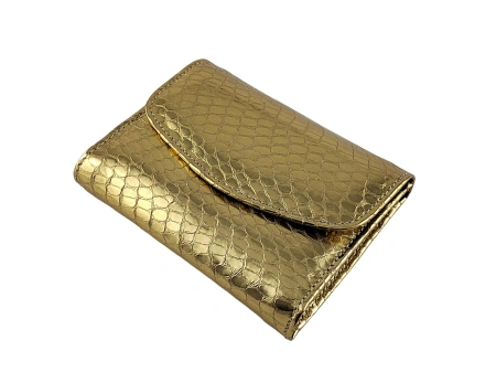 Mali snake gold ženski kožni novčanik - Img 2