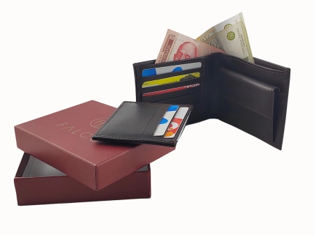 Muški Kožni Poklon Set – Novčanik Master Duo 2 u 1 i Futrola za Kartice - Img 3