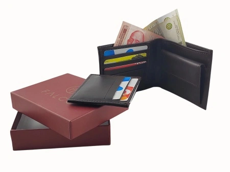 Muški Kožni Poklon Set – Novčanik Master Duo 2 u 1 i Futrola za Kartice - Img 3