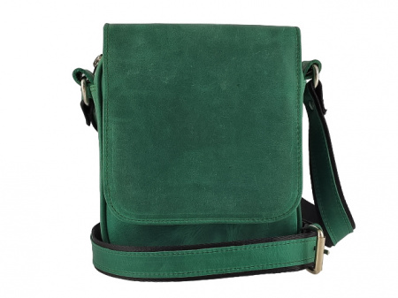 Kožna torba Leather zelena - Img 2