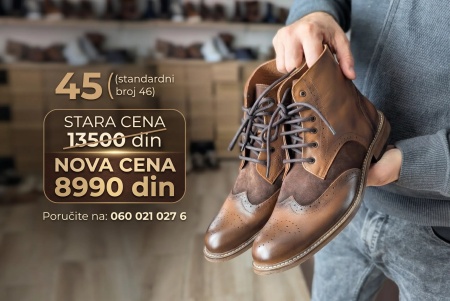 Muška kožna duboka obuća na popustu – modeli i brojevi odmah dostupni - Img 5