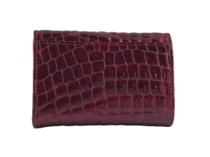 Ženski novčanik od prirodne kože Gracia bordo kroko - Img 2