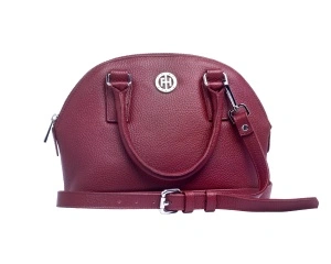 Bordo elegantna ženska torba od prirodne kože Dalia