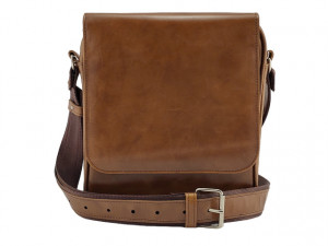 Velika Leather klasik braon kožna torba