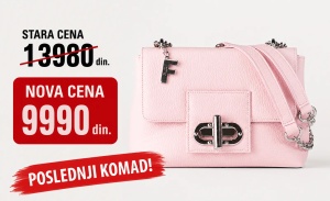 Ženska kožna torba Trendy roze