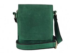 Kožna torba Leather zelena - Img 2