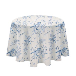 Față de masă rotundă, teflonată, Blue — Universal