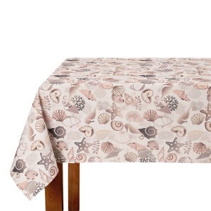 Față de masă impermeabilă teflonată "Scoici" – model multicolor