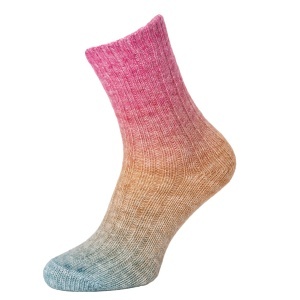 Șosete din lână naturală, multicolore