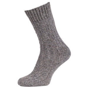 Sosete lana alpaca, fara presiune, gri intreg