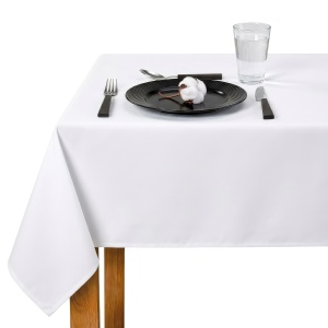 Față de masă Aura teflonată — alb sau ivory pentru HORECA