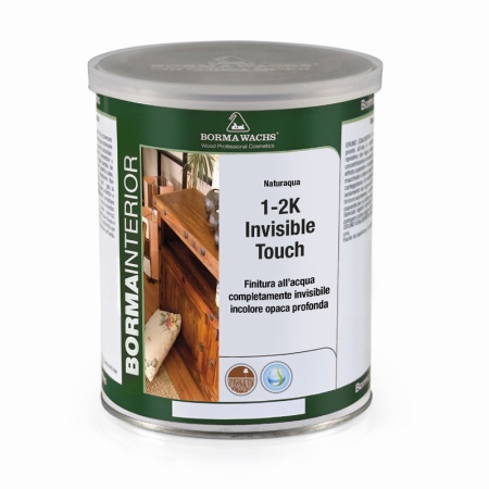 1-2K Invisible Touch - Finisaj incolor pe baza de apa cu efect natural extra-mat