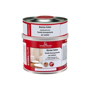 Email bicomponent pentru ceramice si sanitare Alb 500+250 ml