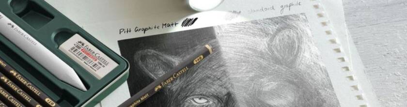 De ce sa alegi creioanele Pitt Graphite Matt, de la Faber Castell?