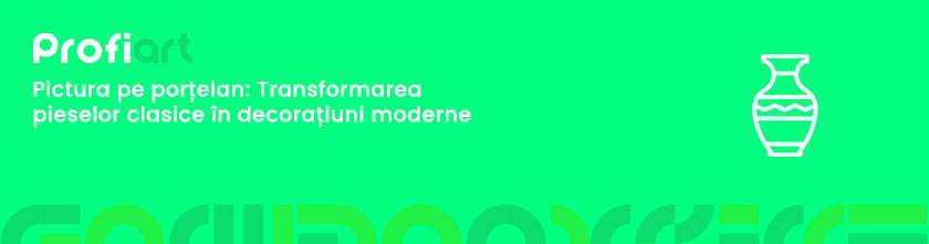 Pictura pe porțelan: transformarea pieselor clasice în decorațiuni moderne