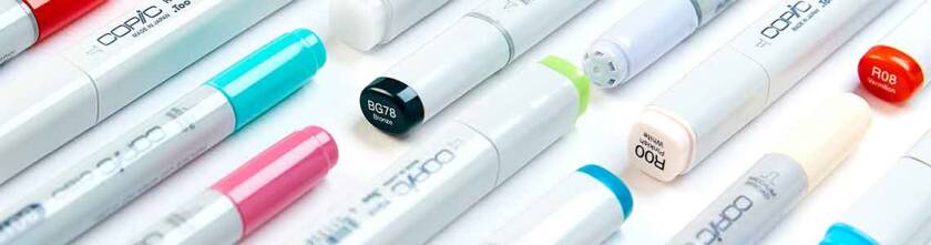 Markere Copic – exercitii pentru incepatori