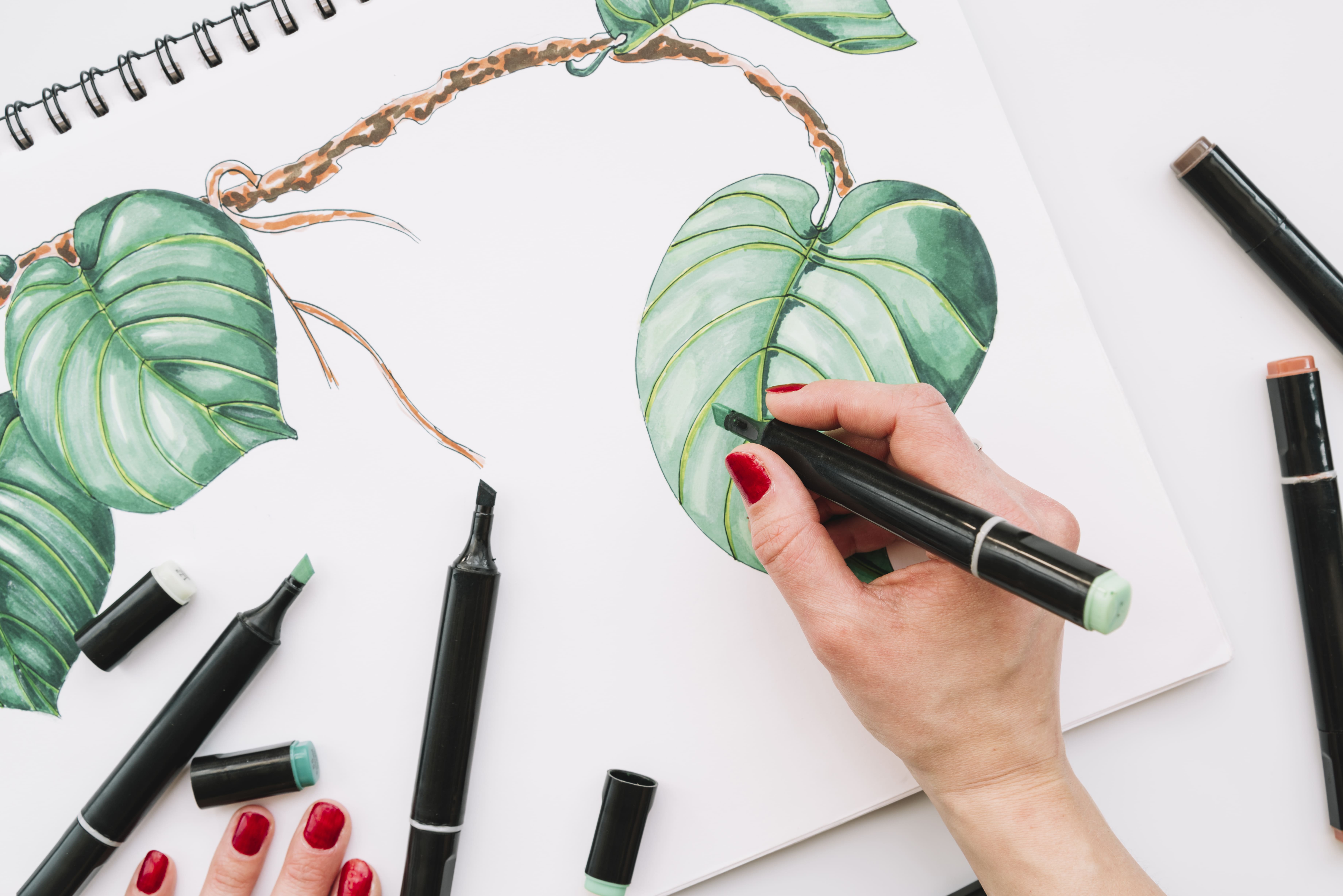 Markere creative Marvy Uchida – idei pentru ilustrații decorative și proiecte DIY