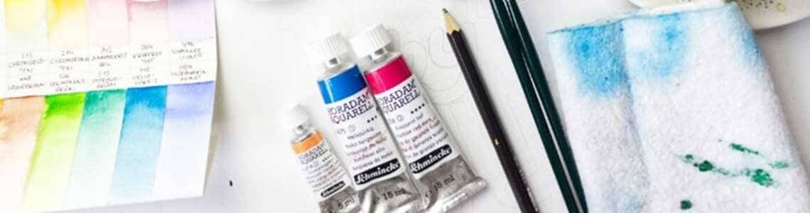 Tutorial lettering si acuarela
