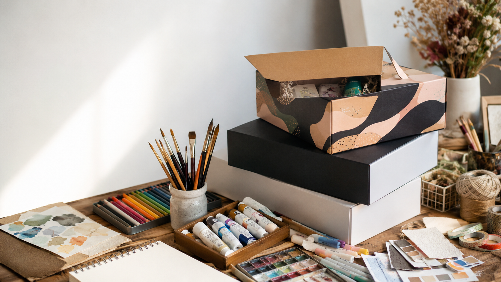 Mystery Box ProfiArt: cutiile-surpriză pentru artiști și pasionați de creativitate