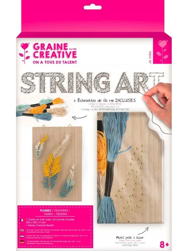 Idei cadouri Valentines Day pentru ea - kit craft string art
