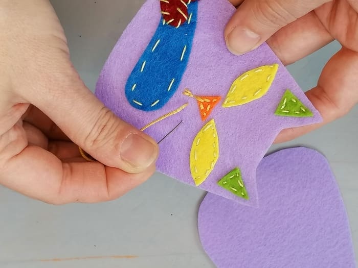broderie mustati brosa fetru martisor