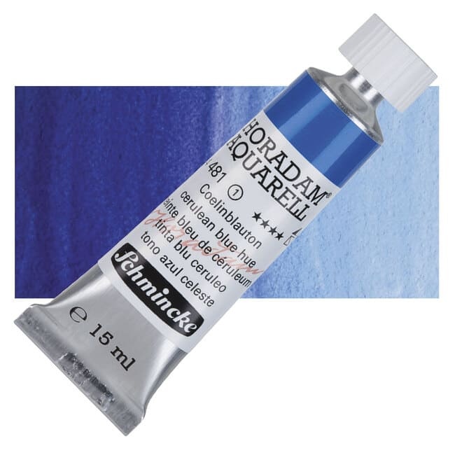 nuante de albastru cerulean blue