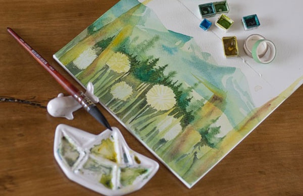 pigment verde
