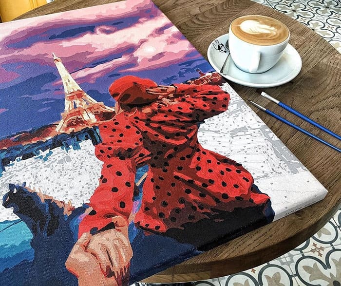 Terapie prin arta pictura pe numere