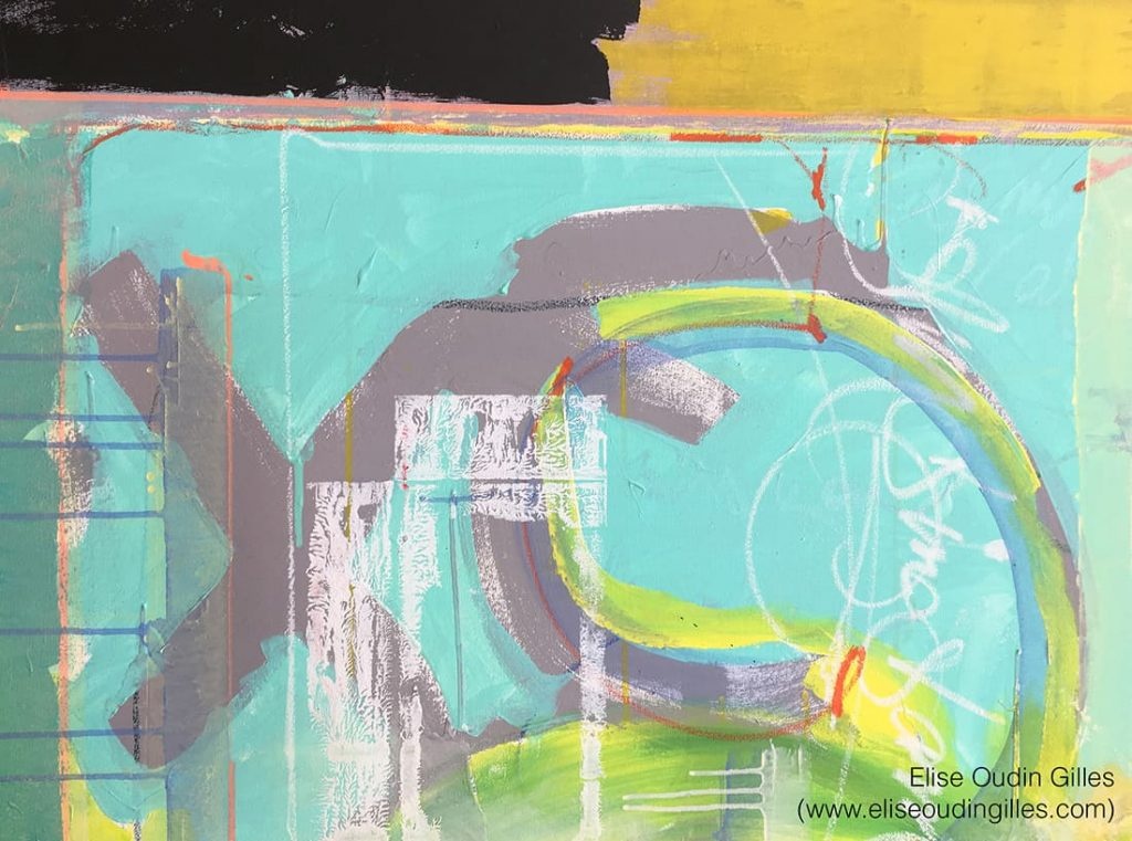 Vopsea acrilica mural Elise Oudin Gilles
