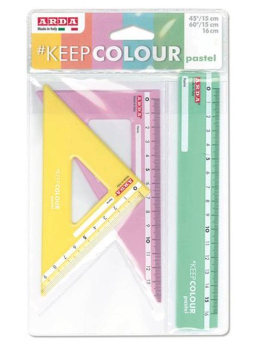 Mini-set geometrie Arda Pastel KCP7063DSS