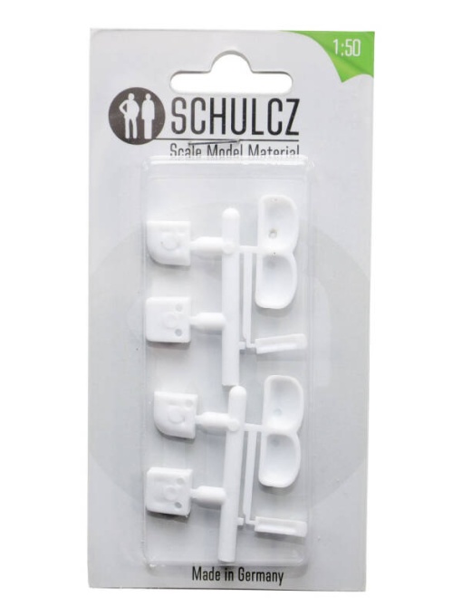 Set 2 chiuvete in miniatura 1:50 Schulcz 55.70031.2