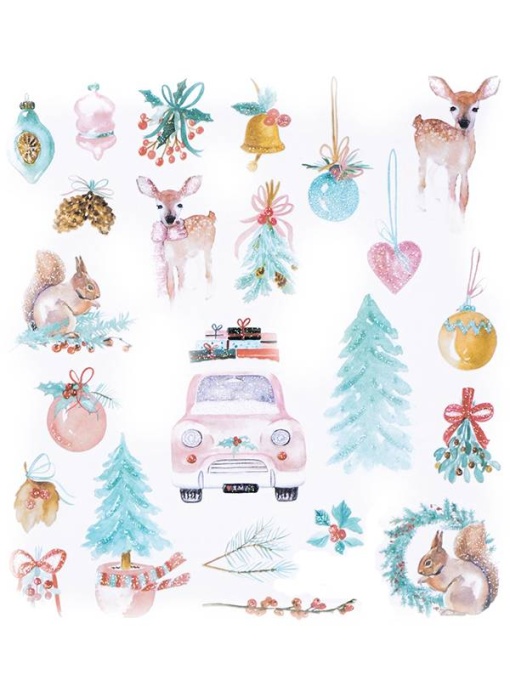 Set 23 abtipilduri Jolly Christmas Dp-Craft DPNK-134