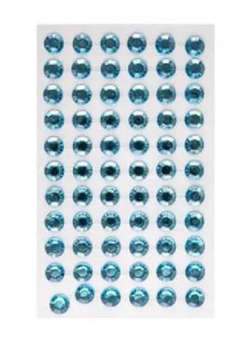 Strasuri adezive 10mm Albastru deschis CN5201