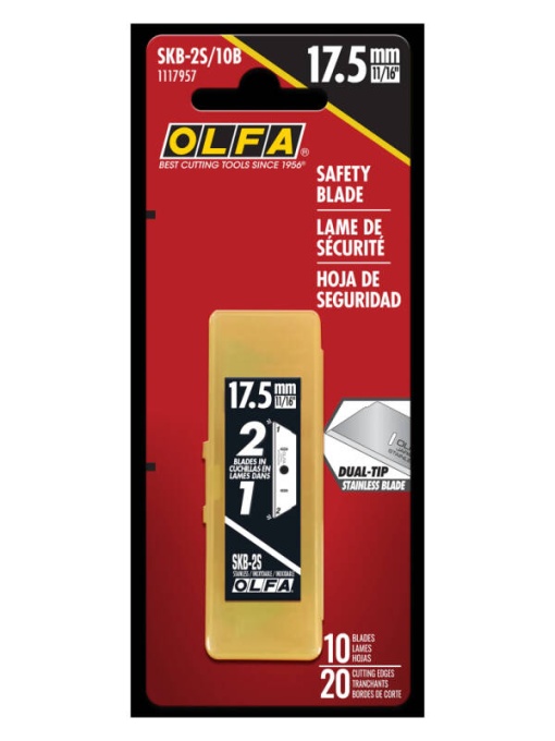 Lame cutter 17.5 mm set 10 bucati OLFA SKB-2S/10B