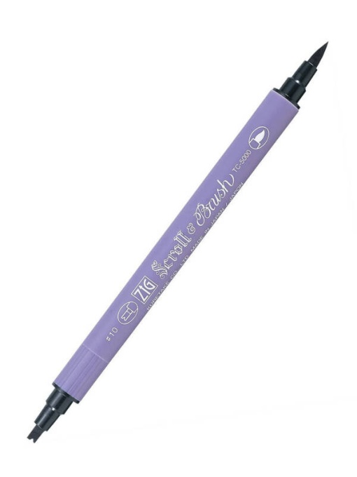 Marker Zig Scroll & Brush
