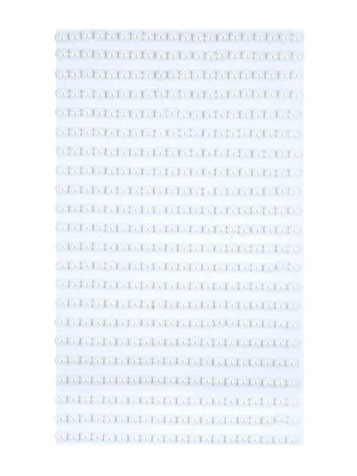 Set 440 perle adezive albe 4mm Dp Craft grpe-018