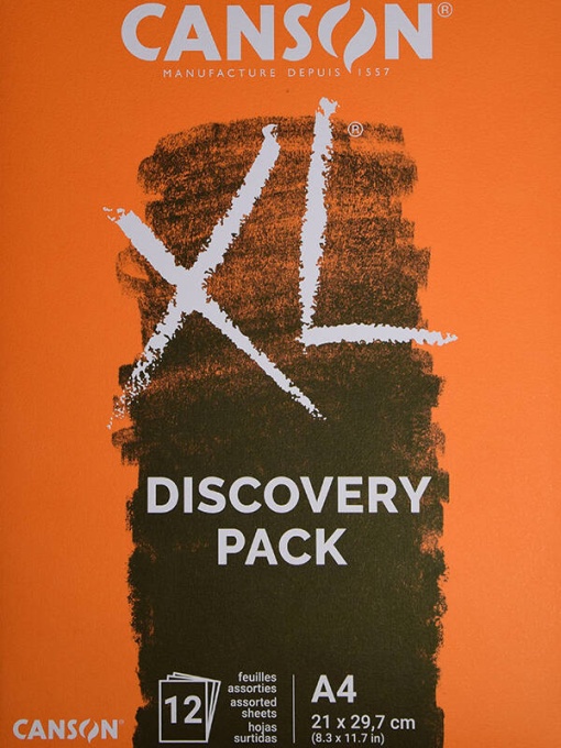 Set Discovery pack Canson XL A4 12 file