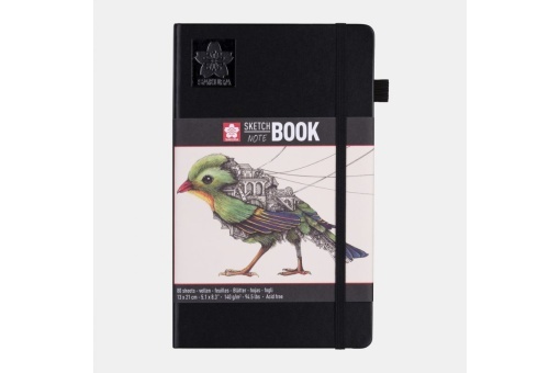 Sketchbook 13x21cm 80 File Crem 140 G/Mp Sakura 94140003
