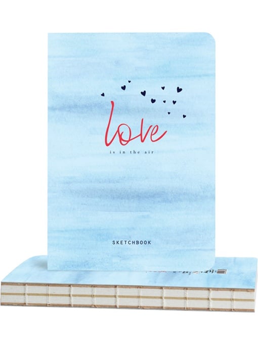 Sketchbook Love in the air – Heart in the sky 14.5X21cm Drasca 122151708