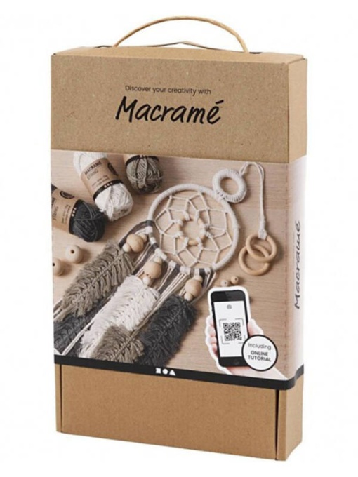 Tehnica impletirii macrameului Dreamcatcher Kit Creativ 4177