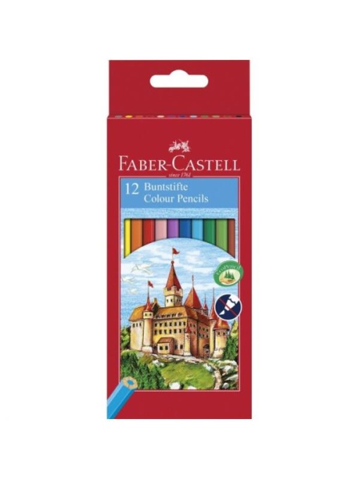 Set 12 creioane colorate Faber Castell 120112