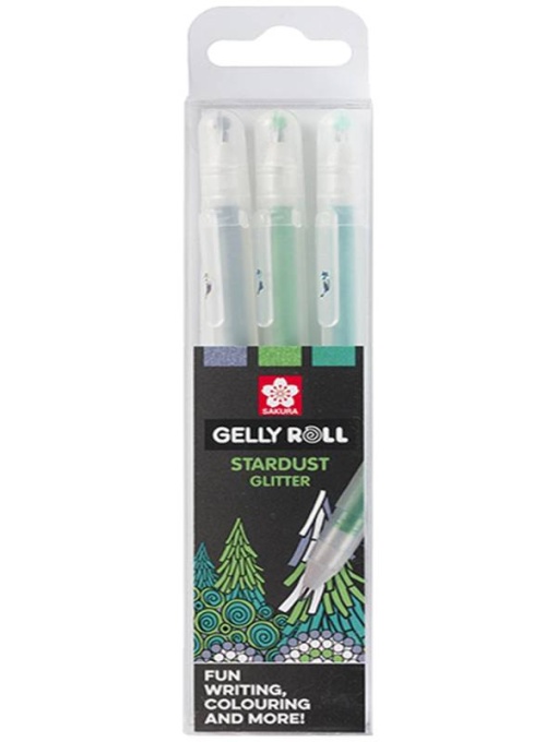 Set 3 Gelly Roll Stardust Forest Sakura poxpgbstA3b