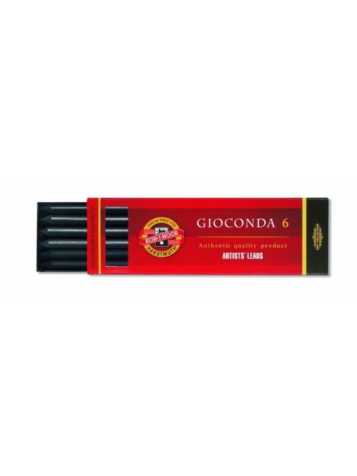 Set 6 mine Gioconda pentru desen (carbune artificial) 8673-1