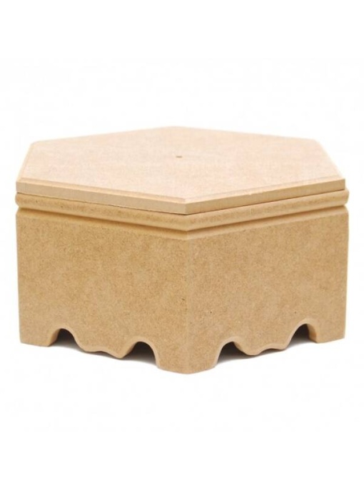 Cutie hexagonala MDF KT Ilyas