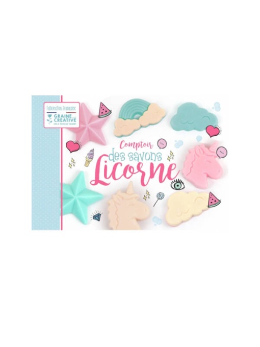 Kit modelaj sapun Unicorn Graine Creative 200509